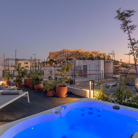 Meno Suite With Private Terrace - Jaccuzzi, Acropolis View Афины Экстерьер фото