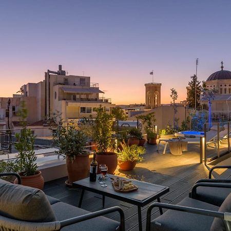 Meno Suite With Private Terrace - Jaccuzzi, Acropolis View Афины Экстерьер фото