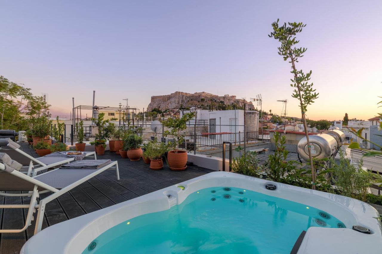 Meno Suite With Private Terrace - Jaccuzzi, Acropolis View Афины Экстерьер фото